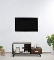 Sadao TV Console for TVs up to 43" in Columbia Walnut Finish