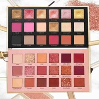 MINARA Nude Eye Shadow Palette and Rose Gold Eyeshadow (18+18 colors) 36 g (Multicolor)