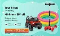 Amazon - Toys Fiesta [May 17 - 19] Min 30% Off + Bank Offers