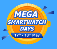 Amazon Mega Smartwatch Days Upto 90% Off Starting from 899 + Buy 2 Get Extra 12% Off (17-18 may)