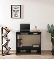 Bonton Computer Table in Wenge Finish with Keyboard Slider