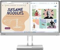 Lenovo L-Series 54.48 cm (21.45 inch) FHD Ultraslim Monitor |16.7 Mn Colors, 75Hz, 4ms, AMD FreeSync, HDMI, TUV Eye Comfort & Low Blue Light, Smart Display Customization Artery L22e-40