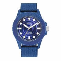 Fossil Fb-01 Analog Blue Dial Men's Watch-FS5893