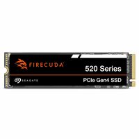 Seagate FireCuda 520 PCIe Gen4 SSD 500GB Internal Solid State Drive, Compatible with PCIe G3 Interface, with 3 yr Rescue Data Recovery Services (ZP500GV3A012)