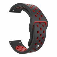 TAGG Smart Watch Strap for Verve Ultra/Verve Plus/Verve Neo Silicone Sports Strap Black Red [Apply 40% off coupon]