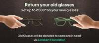 Lenskart : Exchange Your Old Glasses & Get Upto ₹500 Off
