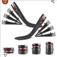 TILAKVENTURE 4 Layers 9 cm (3.5 Inch) Height Increasing Shoes Insoles - For Men And Women - 1 Pair | Height Increasing Insoles 