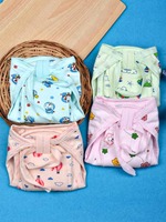 Moms Home  Printed Cotton Cloth Cushioned Nappies Min 70% OFF from 299