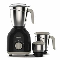 Philips HL7756/01 Mixer Grinder 750 Watt, 3 Stainless Steel Multipurpose Jars with 3 Speed Control and Pulse function 
