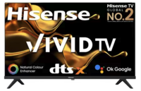 Hisense A4G Series 108 cm (43 inch) Full HD LED Smart Android TV with DTS Virtual X