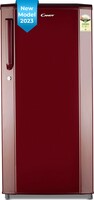 CANDY 165 L Direct Cool Single Door 1 Star Refrigerator  (Burgundy Red, CSD1761RM)