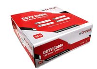 CP PLUS 3+1 Coaxial Pure Copper CCTV Camera Cable  (180 Meter) White