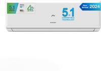 Godrej 5-In-1 Convertible 2024 Model 1.5 Ton 4 Star Split Inverter 4 Way Air Swing And Heavy Duty Cooling at Extreme Temperature AC - White  (EI 18PINV4R32 WYP, Copper Condenser)