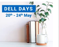 Dell Brand days (20-24 May) Upto 40% off + Instant Bank Discount up to ₹2,500