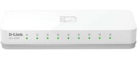 D-Link DES-1008C 8-Port 10/100 Mbps Unmanaged Switch ( White ) 