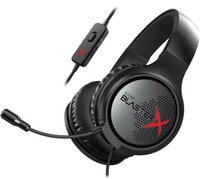 [40% Coupon] Creative Sound Blasterx H3 Portable Analog Gaming Headset - Over Ear, Black