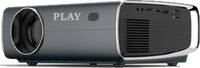 PLAY Native Full HD Crystal Clear Android 9 4K Projector with HDR WiFi Bluetooth (10000 lm / Wireless / Remote Controller) Projector  (Grey)
