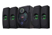 Woodley Audio WOD7000 50 W 4.1 Channel Wireless, USB, Bluetooth Multimedia Speaker System, Black [Apply 40% Off Coupon]