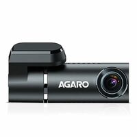 AGARO Alpha Car Dash Camera, Dashboard Recorder, 3MP, 140 Degree Wide Angle, F2.1 Aperture, Full HD, Voice Recorder, 128 GB Micro SD Card Support, Night Vision, G Sensor, Wifi, Loop Recording, DIY Set Up