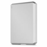 LaCie Mobile Drive 5TB External Hard Drive HDD Moon Silver USB-C USB 3.0 [40% Coupon]