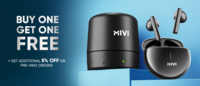 Mivi - Buy One Get One Free + Get Additional 5% Off On Prepaid Orders