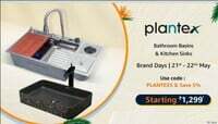 Plantex Brand Days - [May 21 - 22] upto 75% off + 5% Discount ( Using Code)