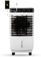 Candes CoolWave 25 L Personal Portable Air Cooler with Anti Bacterial Honeycomb Pads | Auto Swing and 3 Speed Control | Low Power Consumption, White Black
200+ bought in past month