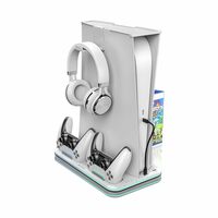 Ant Esports Dock5 RGB with Cooling Fan and Dual Controller Charger Station