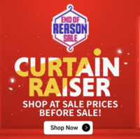 Myntra Curtain Raiser Sale - Up to 50-90% Off on Top Fashion Brands