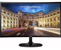 SAMSUNG 24 inch Curved Full HD VA Panel Monitor (24 inch Curved Monitor)  (Response Time: 5 ms, 60 Hz Refresh Rate)
