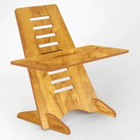 PRO365 Indian Desk Riser Laptop Table Stand Height Adjustable Ergonomic Desk (Wooden) [40% Coupon]