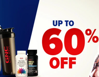 Up to 60% Off on GNC Products