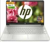 HP Laptop 15s, AMD Ryzen 3 5300U, 15.6-inch (39.6 cm), FHD, 8GB DDR4, 512GB SSD, AMD Radeon Graphics, Thin & Light, Dual Speakers (Win 11, MSO 2019, Silver, 1.69 kg), eq2143AU