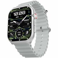 beatxp Marv Ultra 2.01” HD Bluetooth Calling Smart Watch  (Ice Silver)