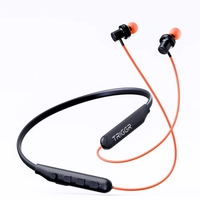 TRIGGR Bassplugs 100 Neckband, Dedicated Switch, 40H Battery, Dual Pairing, Fast Charge Bluetooth Headset