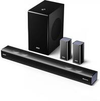 Mivi Fort S660 660W Surround Sound Bluetooth Soundbar with 2 Satellite Speakers (Black, 5.1 Channel)