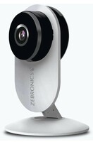 Zebronics Zeb Smart Cam 100 Smart Home Automation WiFi Camera with Remote Monitoring, Advanced Motion Detection, Day/Night Mode, Live Streaming, Micro SD Card Slot, 2 Way Audio, works with Android and iOS Smartphones  