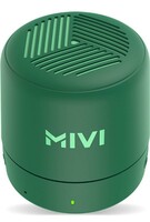 Mivi Play Bluetooth Speaker with 12 Hours Playtime. Wireless Speaker Made in India with Exceptional Sound Quality, Portable and Built in Mic-Green  