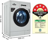 IFB 6 Kg 5 Star AI Powered Fully Automatic Front Load Washing Machine 2X Power Steam (DIVA AQUA GBS 6010, 2023 Model, Grey, In-built Heater, 4 years Comprehensive Warranty)