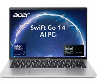 Acer Swift Go 14 AI Powered EVO Intel Core Ultra 5 125H - (16 GB/512 GB SSD/Windows 11 Home) SFG14-72T-549E Thin and Light Laptop