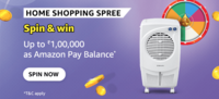 Amazon Home Shopping Spree Spin and Win (up to ₹100,000 & more)