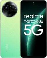 realme narzo 60X 5G (Stellar Green,6GB,128GB Storage) Up to 2TB External Memory | 50 MP AI Primary Camera | Segments only 33W Supervooc Charge