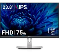 DELL S Series 24 inch Full HD IPS Panel with 3-Years warranty, 99% sRGB, Low Blue Light technology