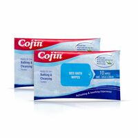 Cojin Premium Bed Bath Wipes combo of 2 packs (20 bath wipes) Extra Large [50% Coupon]