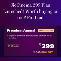 JioCinema 299 Plan Launched! Worth buying or not? Find out