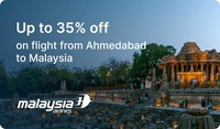 Up to 35% off on Flights from Ahmedabad, Amritsar & Trivandrum & More Offers