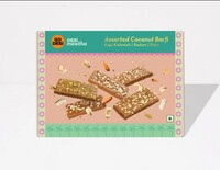 GO DESi assorted coconut barfis 200gms - pack of 2