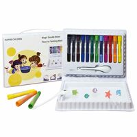 KARP Art Markers for Painting Sketching Calligraphy Drawing - Doodle Water Floating Pens 12 pcs [Apply ₹150 Off Coupon]