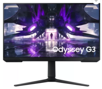 SAMSUNG 27 inch Full HD VA Panel with HAS,3-sided borderless display, eye-saver mode, Premium Flat Gaming Monitor (LS27AG300NWXXL/LS27AG30ANWXXL)  (AMD Free Sync, Response Time: 1 ms, 144 Hz Refresh Rate)