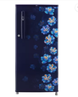 LG 185 L Direct Cool Single Door 2 Star Refrigerator  (Blue Jasmine, GL-B199OBJC)